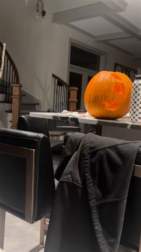 Saylor Hawkins on Instagram: "Had fun carving pumpkins with my sister 😂🎃. Let me just say it turned out a lot better than we both expected #carvingpumpkins #happyhallowen P.S. she has every right to judge my pumpkin because look how good hers was"