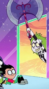 Quem lembra de quando o Beetlejuice fez uma participação especial em Teen Titans Go? Simplesmente um ícone! E por falar em Beetlejuice, “Os Fantasmas Ainda se Divertem: Beetlejuice Beetlejuice” já está disponível nos cinemas ✨ #CartoonNetwork #Beetlejuice | Cartoon Network Brasil