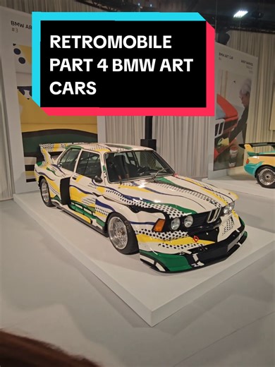Exploring BMW Art Cars in Retromobile Part 4