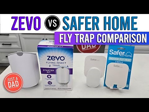 Zevo vs Safer Home SH502 Indoor Fly Trap COMPARISON