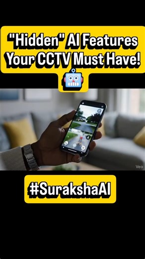 "Hidden" AI Features Your CCTV Must Have! 🤖🛡️ #SurakshaAI
