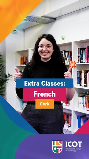 ICOT College on Instagram: "🇫🇷 French Extra Classes with Teacher Alizée! Looking to learn a new language or brush up on your French? Join our fun and interactive French extra classes every Wednesday at ICOT Cork! 🗣️✨ 🗓 Wednesdays 🕟 4:30 PM – 5:30 PM 📍 Building 3 – Clonakilty 👩‍🏫 With Teacher Alizee Open to all ICOT students — no need to register, just come along and enjoy learning French in a relaxed and friendly environment! #ICOTCollege #ICOTCork #FrenchClasses #LearnFrench #LanguagesA