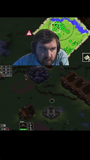 Minecraft Town Under Siege: Defend Against North Attack! #shorts