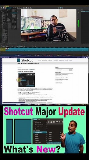 Shotcut Major Update 2026 #shorts #shotcut