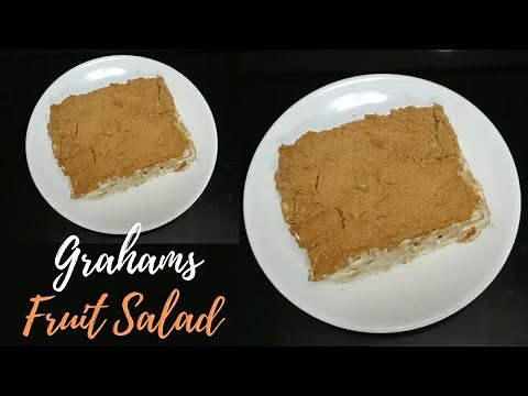 Easy Prepare Grahams Fruit Salad || Best Filipino dessert ||