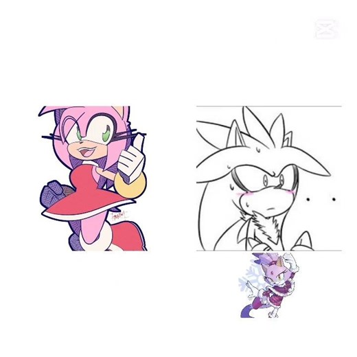 blaze x silver shadow x Sonic #blaze #humor #shorts