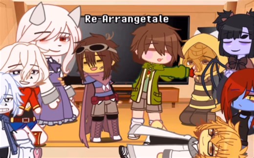 Undertale reacts to Frisk and Chara's AU