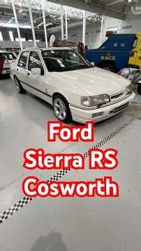 ¿Por qué el Sierra Cosworth era ILEGAL en algunos países? 🚔 #FordSierra #Cosworth