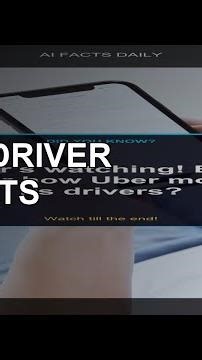 Uber's Secret Driver Sensors! 🕵️‍♂️
