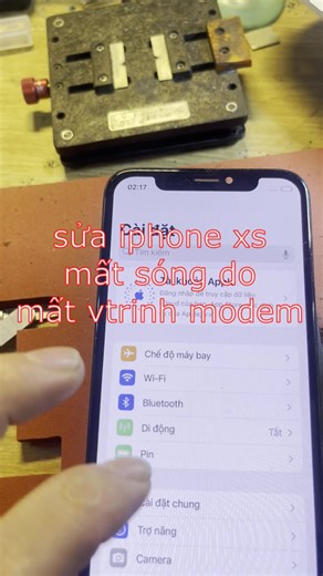 8.8K views · 90 reactions | Sửa iphone xs mất sóng do mất vtrinh modem call 0981995991 Trần Phúc sửa chữa điện thoại tại Phổ Yên- Thái Nguyên #suachuadienthoai | Trần Phúc | Facebook
