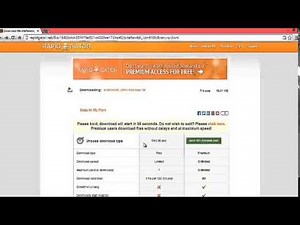 (Toturial) How to download in Rapidgator.net