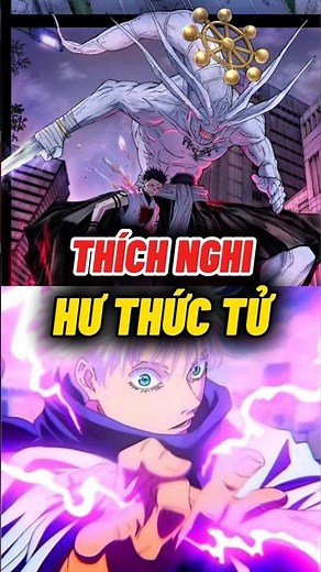 Sao Sukuna không dám cho Mahoraga đỡ Hư Thức Tử #wibuchua #jujutsukaisen #jjk #shorts #sukuna