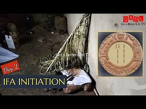Ifa Initiation Live Video on Day 2 of the Ifa Initiation Process and Ceremony by a Babalawo