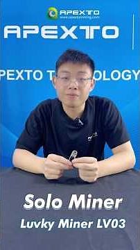 Meet the Lucky Miner LV03 – Tiny Size Bitcoin Solo Miner!
