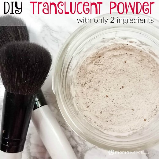 DIY Translucent Face Powder With Only 2 Ingredients!