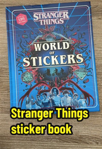 Stranger Things World of Stickers: A Fan's Dream Book