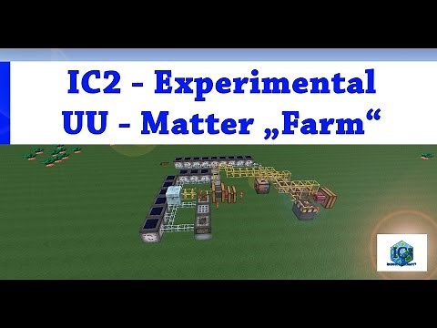 Tutorial Industrial Craft 2 (IC2) Experimental Minecraft: UU-Matter, Replicator, Scanner, ... [ENG]