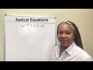 Solving Radical Equations