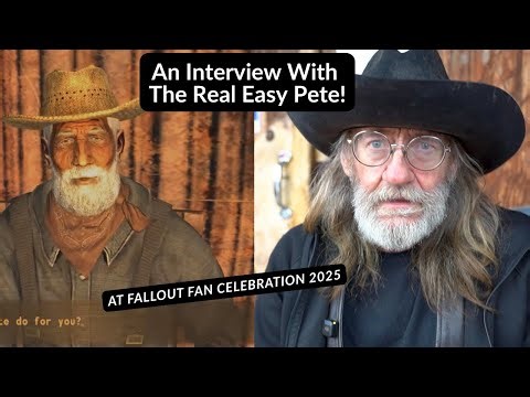 The Real-Life Easy Pete! Interview at Fallout Fan Celebration 2025