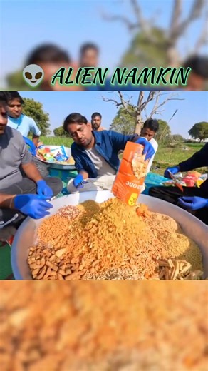 ALIEN NAMKEEN SALAD 😋😱