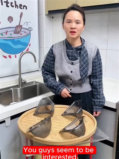 Triangular Kitchen Sink Filter for Easy Drainage