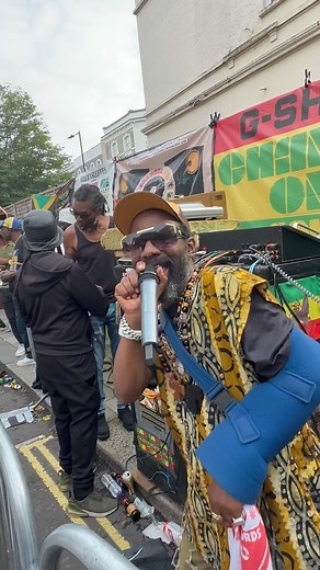 6.3K views · 1.3K reactions | Ras Sherby on the mic at Carnival 2024. Day 2. Roots rock reggae. #rootsandculture #rassherby #channelone #channelonesoundsystem #mikeydread #rasta #rastasound #spiritualdub #nottinghillcarnival #nottinghill #carnival culture | Channel One Sound System | Facebook