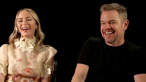 90K views · 1.4K reactions | "Oppenheimer" stars Emily Blunt and Matt Damon gush over their daughters looking out for each other and reveal the top lesson they've learned as parents. | E! News | Facebook
