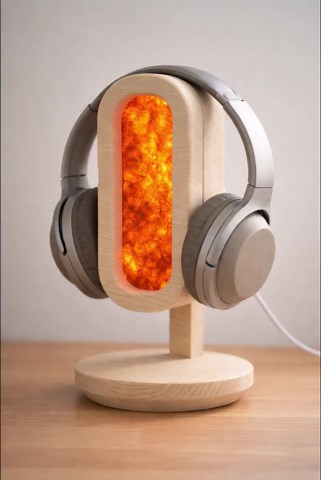 Solid Wood Designer Table Lamp | Dimmable USB LED Ambient Lamp | Minimalist & Handcrafted Lighting - Etsy