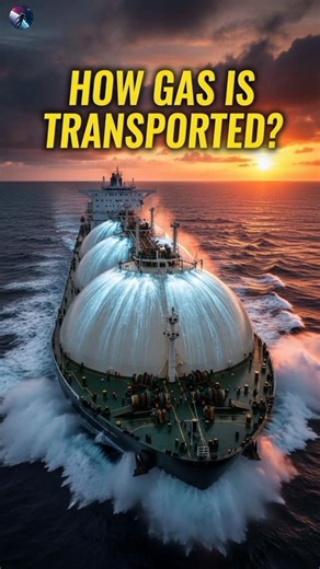 How LNG is Exported & Imported 🤯 | Full Process Explained #shorts