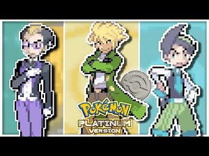 Pokémon Platinum - All Battle Frontier Brains (Silver Symbols)