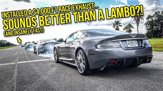I Made My Aston Martin DBS Sound Like a PAGANI ZONDA!