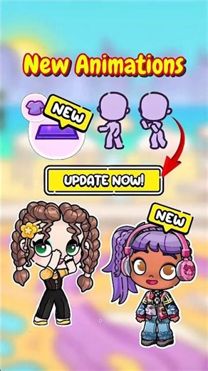 New Animation 🌼 Avatar World Update #pazu