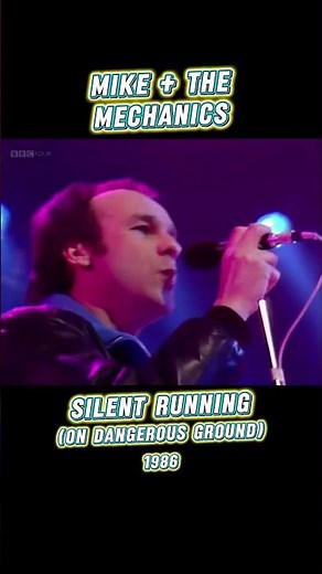 Mike + The Mechanics Silent Running On Dangerous Ground #1985 #poprock #80s #shorts