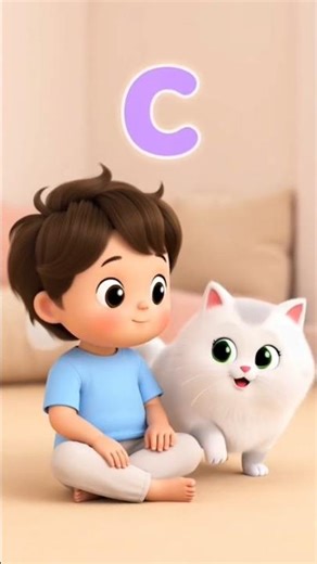 ABC Alphabet Song for Kids 👶 | Learn A to Z with 3D Animated Kid | Fun Kids Learning