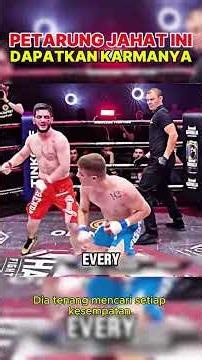 THIS VILLAINOUS FIGHTER GETS HIS KARMA!! #ufc #mma #boxing #sport #sports