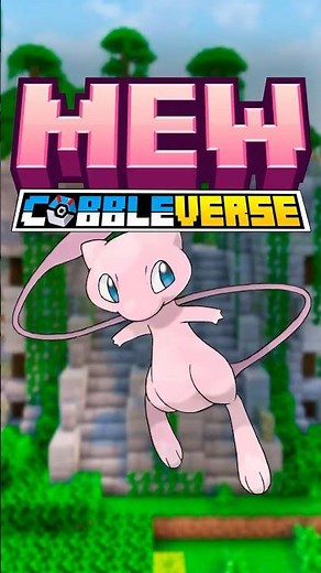 This is how you get Mew in Cobbleverse 🤩 #cobblemon #minecraft #pokemon