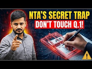 ⚠️NTA’s TRAP for JEE Main 2026 Students!