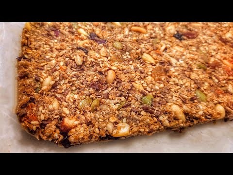 Healthy Protein Bar for kids | Oats and Nuts Bar|Homemade Nutella Oats slab|kids snacks Recipe