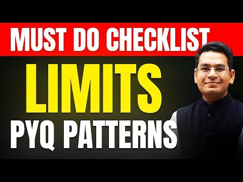 Math Revision Checklist for JEE | Limits | Anup Sir | MathonGo