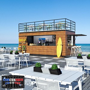 [Hot Item] 2023 Food Container Restaurant with Kitchen Shipping Container Shop Bar Coffee Store Kiosk Mobile Container