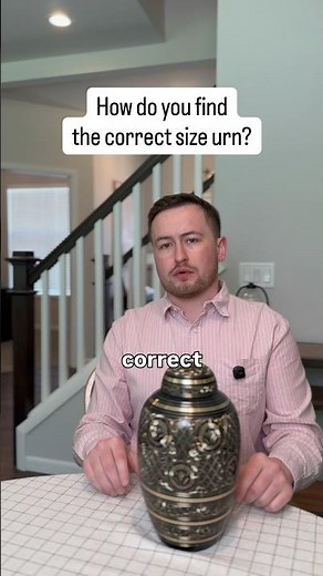 What size urn do you need? Try the 1 cubic inch per pound rule.