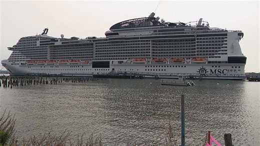 'Enjoy all the culture of Maine': Massive cruise ship docks in Portland