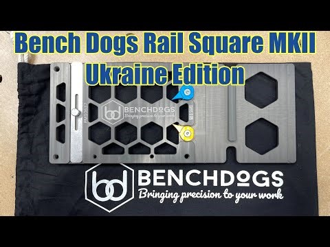 Bench Dogs Rail Square MKII and Parallel Cutting Guide unboxing and reviews
