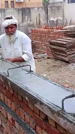 cement mixture leveling process #shorts