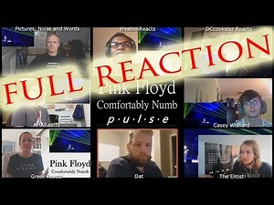 FULL MULTI REACTION Pink Floyd Pulse Comfortably Numb / MULTI REACT-A-THON