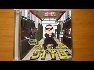 Psy - Gangnam Style / unboxing cd single /