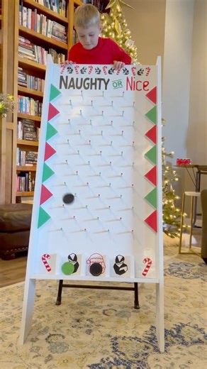 ⬆️Tap for our DIY Plinko tutorial video! ⬆️