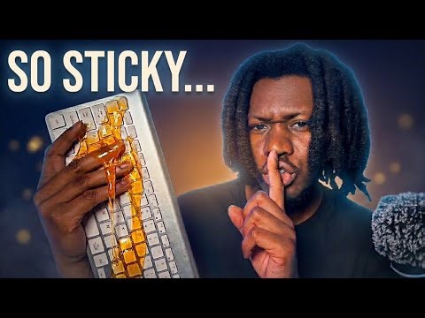 ASMR That Crawls Into Your Brain 😴 (Sticky Honey, Mouth Sounds + Mic Brushing)