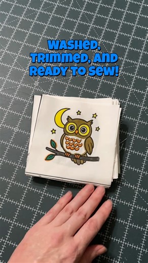 Another community quilt is in the works! All squares are heatset, washed, and trimmed before sewing starts. A big thanks to everyone who sent in squares for this community quilt project! #communityquilt #communityart #quilting | Color me Loved | Facebook