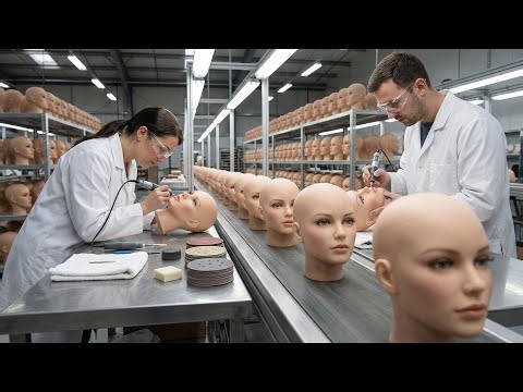 INSIDE THE SHOCKING DOLL FACTORY THE FULL PROCESS OF MAKING HYPER REAL DOLLS